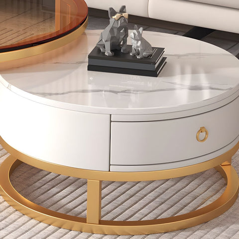 Aurelia Round Nesting Tables With Storage