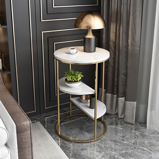 Sophisticated Three-Tier Side Table