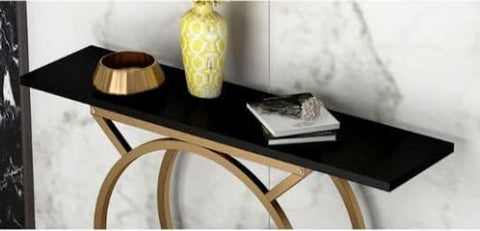 Savvy Dual-Ring Console Table