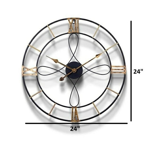 Dasharia Roman Number Designer Wall Clock