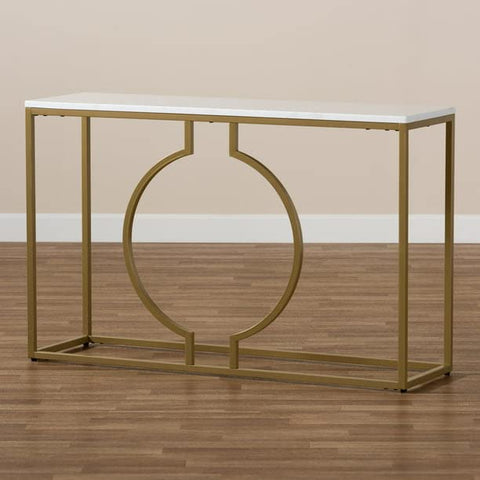 Splendid Rectangular Console Table