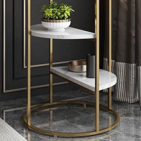 Sophisticated Three-Tier Side Table