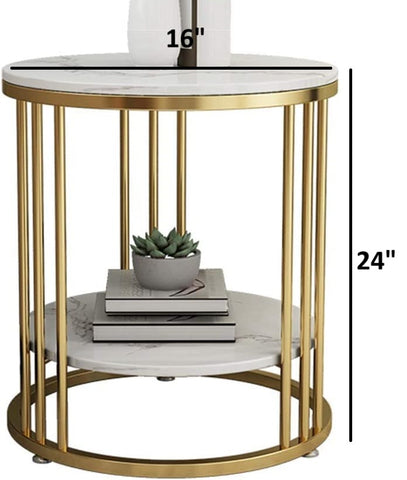 Aurelia Two Tier Side Table