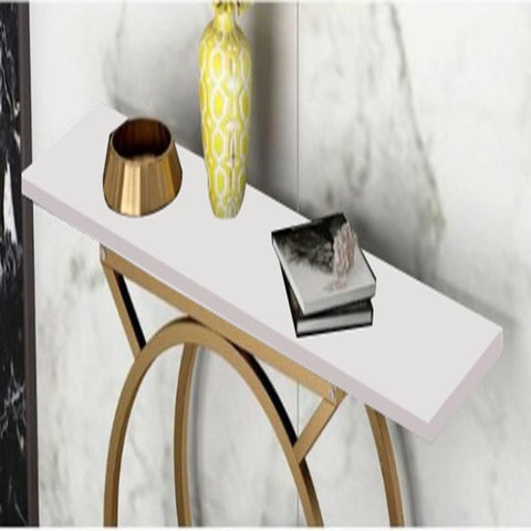 Savvy Dual-Ring Console Table