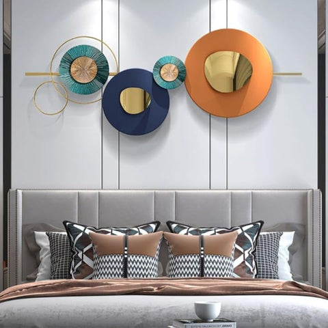 Geometric Elegance Metal Wall Art