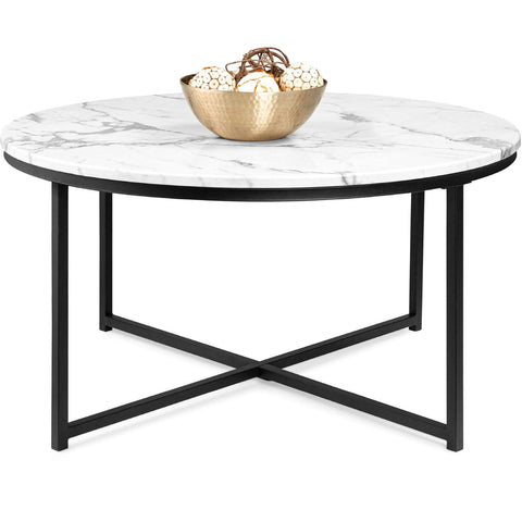 Möbius Round Marble Coffee Table