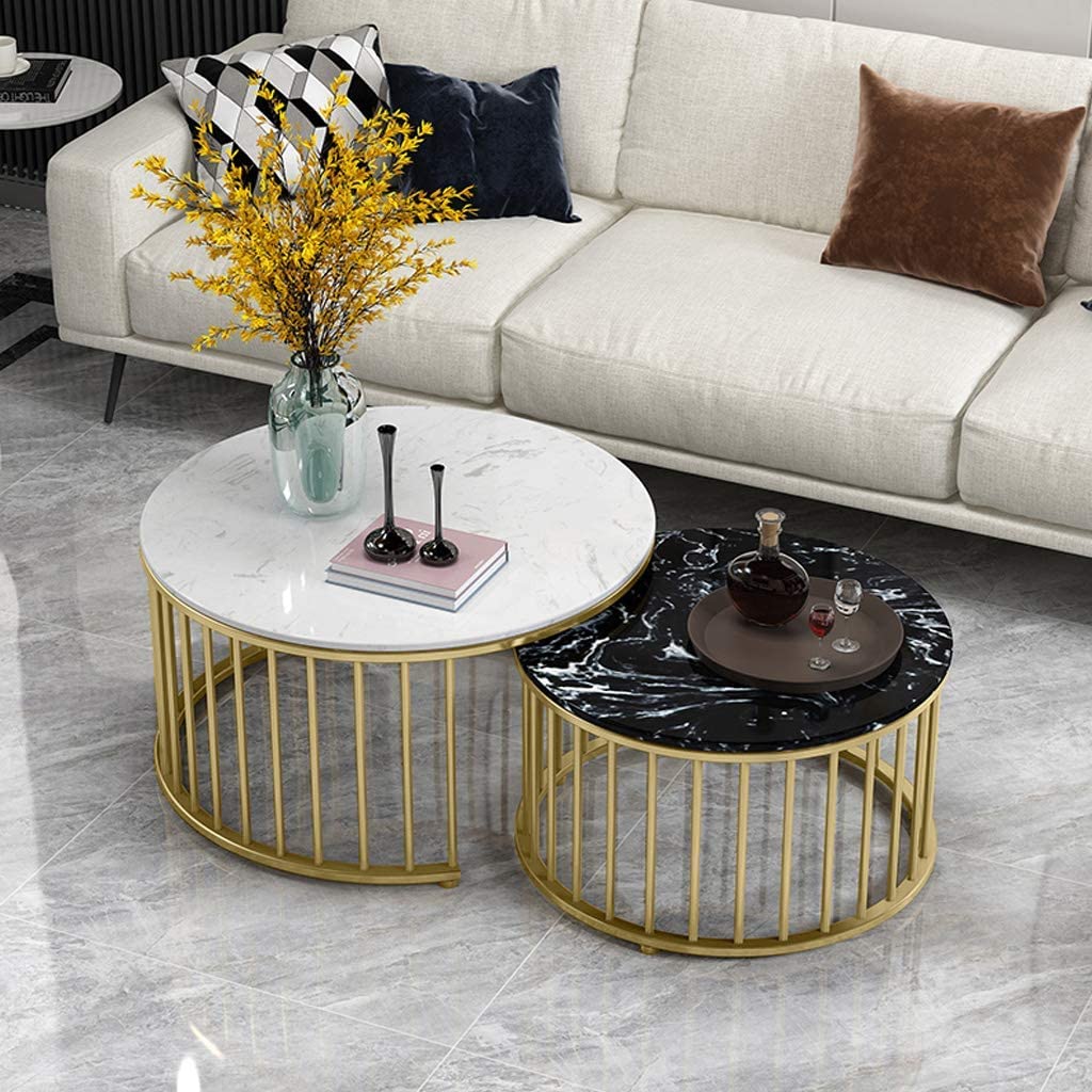 Marble Muse Nesting Table Set