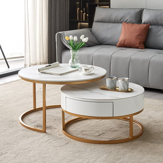 Brechers Nesting Tables With Storage