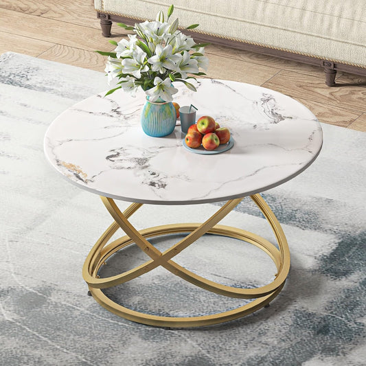 Eclipse Marble Round Table