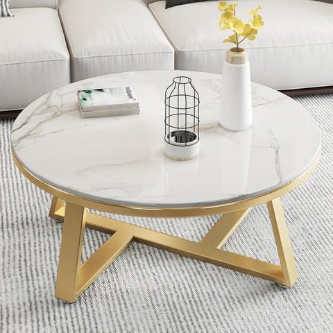 Modern Round Marble Coffee Table