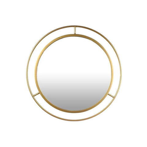 Double-Ring-Wall-Mirror (Gold)