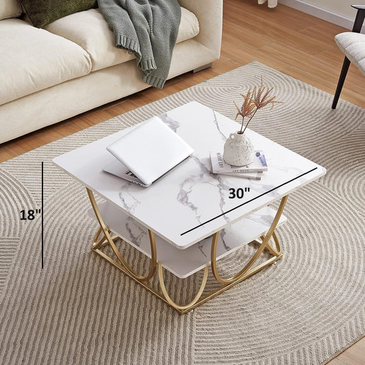 Marble Luxe Coffee Table